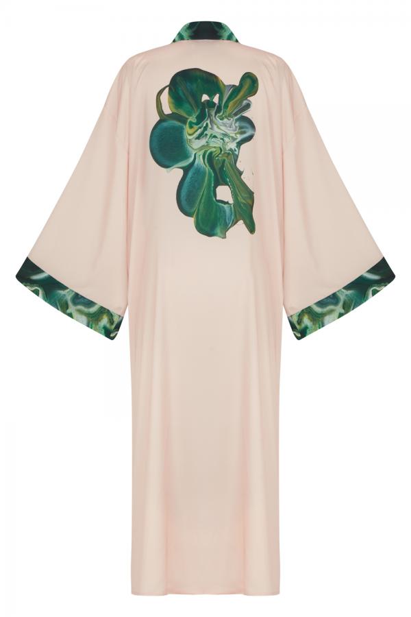 Pinkie Green Kimono