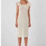 Lea Crochet Elbise