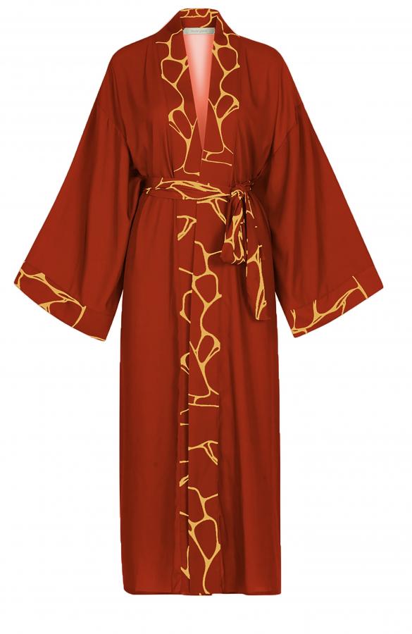 Fiery kimono