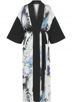 Lucid Black Kimono