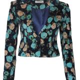 Floral ceket