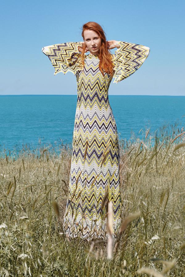 Zigzag Elbise