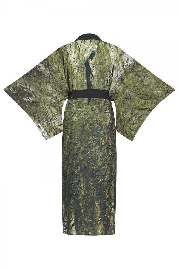 Japanese Green Elif Kimono