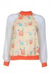 Floral sweatshirt
