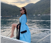 Blue iris Kimono