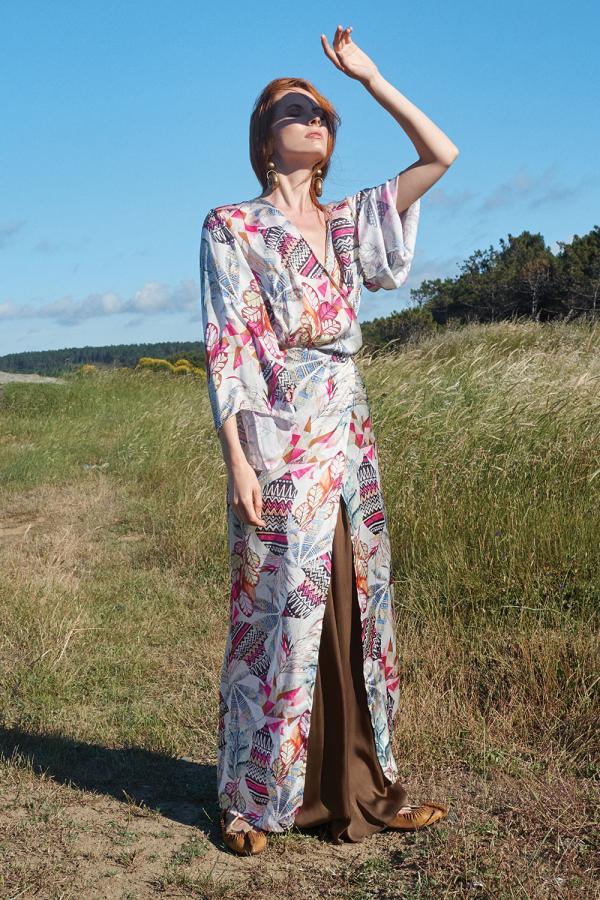 Daphne Kruvaze Elbise