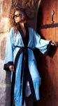 Blue iris Kimono
