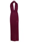 Karen bordeaux dress