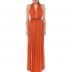 Orange Goddess Rima Elbise