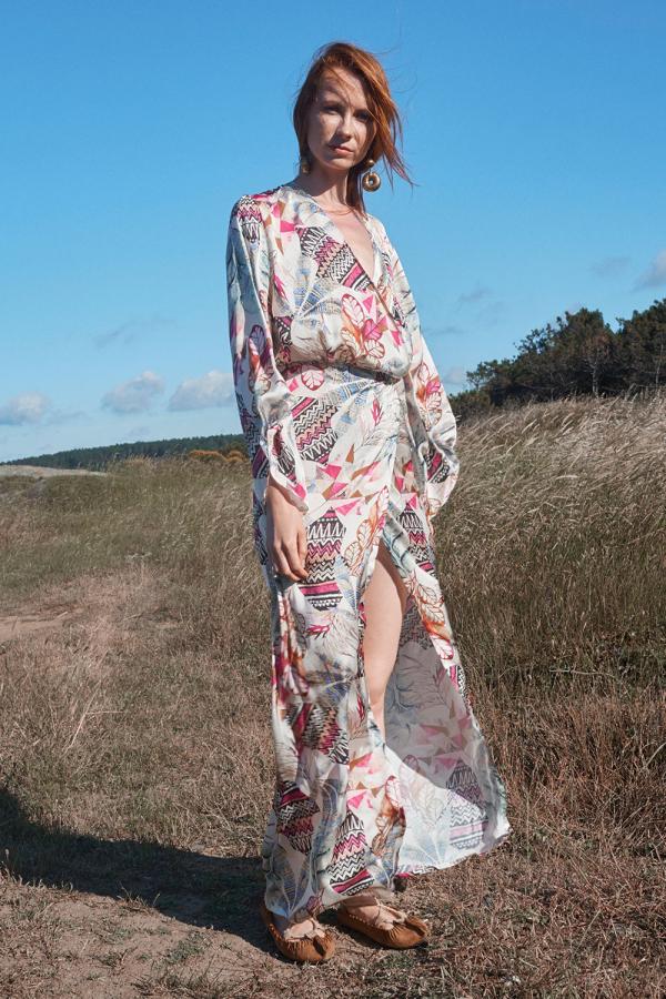 Daphne Kruvaze Elbise