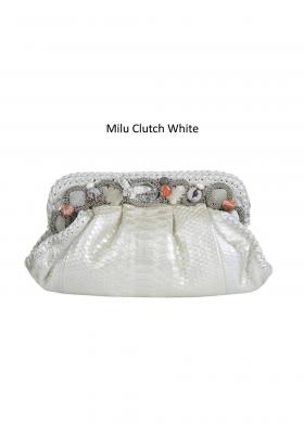 Milu Clutch White