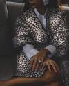 Navy Daisy Dream Kimono Jacket