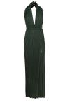 Karen dark green dress