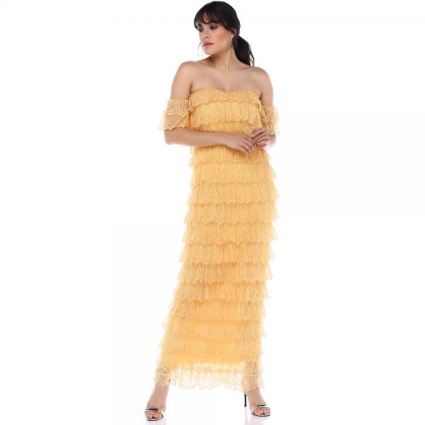 Fancy French dantel elbise