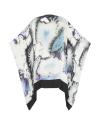 Lucid Blue Mini Pancho Kimono