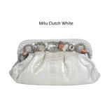 Milu Clutch White