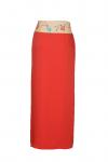 Orange Thai skirt