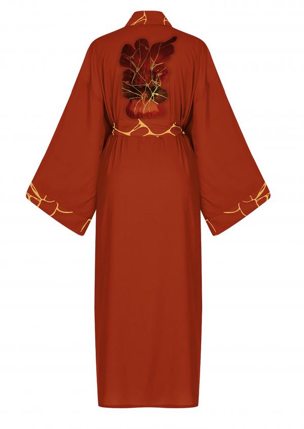 Fiery kimono