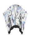 Lucid Blue Mini Pancho Kimono
