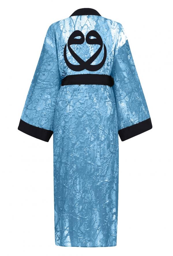 Vav in Breeze Blue Kaftan