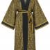 Rısıng Sun Black Kaftan