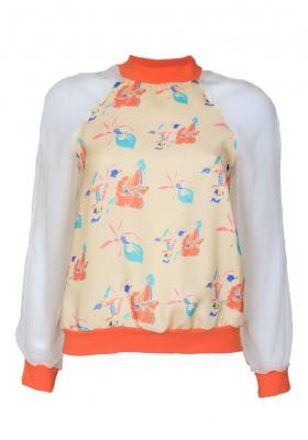 Floral sweatshirt