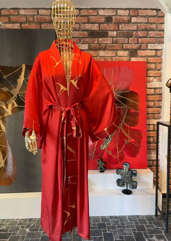 Fiery kimono