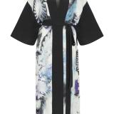 Lucid Black Kimono