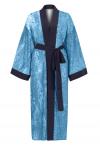 Vav in breeze blue kaftan