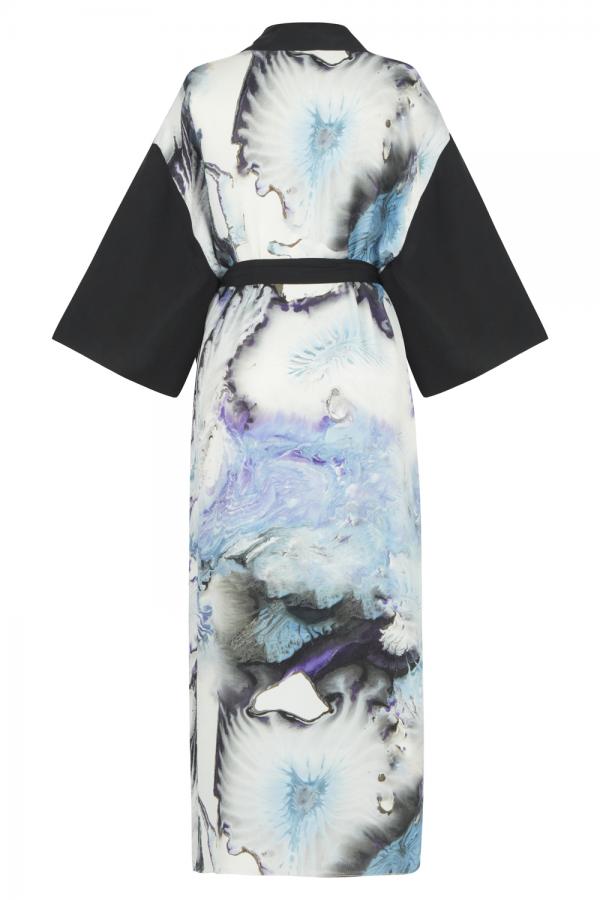 Lucid Black Kimono