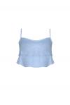 Esso blue blouse